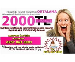 SOHBET SİTELERİNDE ÇALIŞMA İMKANI