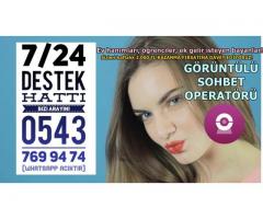 GÖRÜNTÜLÜ SOHBET OPERATÖRÜ ALIMLARI BAŞLADI 0543 769 94 74