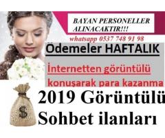 GÖRÜNTÜLÜ SOHBET SİTELERİNDE PARA KAZANMA