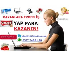 EVDEN PARA KAZANMAK İSTEYEN BAYANLAR