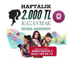 GÖRÜNTÜLÜ SOHBET OPERATÖRÜ HAFTALIK ÖDEME 2000TL