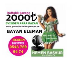 EVDEN EK GELİR EK İŞ FIRSATLARI HAFTALIK 2000TL