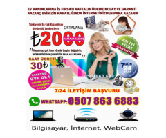 BİLGİSAYAR ÜZERİNDEN EVDEN PARA KAZANMA