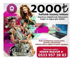 BAYAN ELEMAN ARANIYOR 2000TL EK GELİR