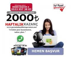 BAYAN ELEMAN ARANIYOR 2000TL EK GELİR