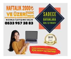 GÖRÜNTÜLÜ SOHBET OPERATÖRÜ HAFTALIK ÖDEME 2000TL