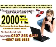 SOHBET SİTELERİNDE ÇALIŞMA İMKANI