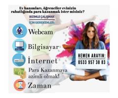 EVDEN EK GELİR HAFTALIK 2000₺ KAZANC