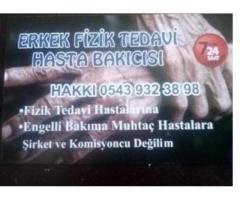 Adana / Feke / Erkek Hasta Bakıcı Arayanlar / 0 543 932 3898