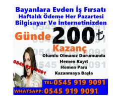 BAYAN ELAMAN İŞ İLANI