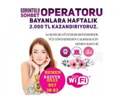 Bayanlara Evden Ek Gelir Parttime/Fulltime İş- Haftalık Ödeme