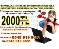 BAYANLARA EVDEN EKİŞ İMKANI