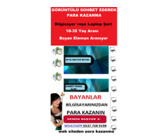 BAYAN ÖĞRENCİLERE EK GELİR İŞ İMKANI