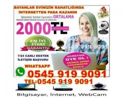 BAYANLARA EVDEN EKİŞ İMKANI