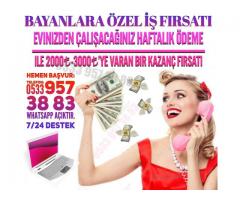 EVDEN EK GELİR 2000TL HAFTALIK KAZANC