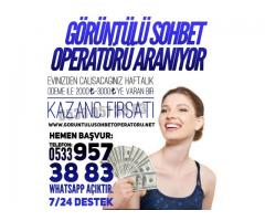 GÖRÜNTÜLÜ SOHBET OPERATÖRÜ İLAN