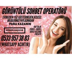 GÖRÜNTÜLÜ SOHBET OPERATÖRÜ