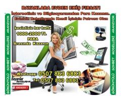 GÖRÜNTÜLÜ SOHBET SİTELERİNDE ÇALIŞMA KAZANMA İMKANI