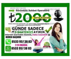 EVDEN EK GELİR İMKANI HAFTALIK 2000 TL (BAYAN)