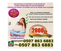 SOHBET SİTELERİNDE ÇALIŞMA İMKANI