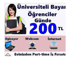 Webcam Operatörlüğü İş İlanı