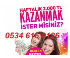 HAFTALIK EN AZ 1000 TL KAZAN