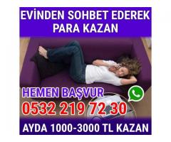 TELEFON SOHBET OPERATÖRLERİ ARANMAKTADIR