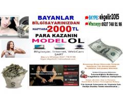 AYDA 5000 TL KAZANMAK İSTEYEN BAYANLAR!!!