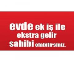 SADECE BAYANLAR(A) İÇİN EVDEN ÇALIŞMA FIRSATI!