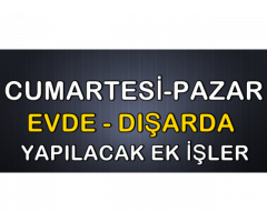 EK GELİR İSTEYEN BAYANLAR - ÜNİVERSİTELİ BAYAN ÖĞRENCİLER – EV HANIMLARI