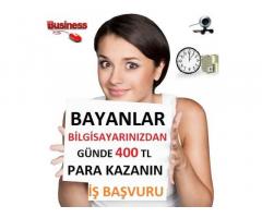 Bayanlar ayda 3000-4000 tl kazanmak sizin elinizde