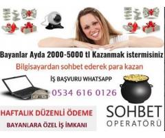 İnternetten İş İmkanı - Görüntülü Sohbet Operatörlügü