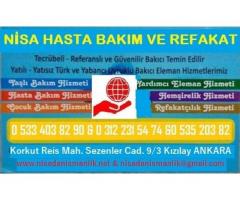 Balıkesir Ayvalık Hasta Yaşlı Bakımında Uzman Hasta Bakıcı Temini