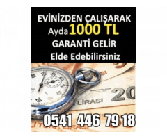 Ayda 2.500-4.500 tl kazanmak isteyen bayanlar!