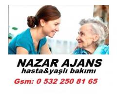 lüleburgaz,da hasta bakıcı 0 532 250 81 65