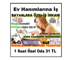 GÖRÜNTÜLÜ SOHBET İŞ BAYANLARA SAATİ 31 TL