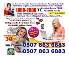 SOHBET SİTELERİNDE ÇALIŞMA İMKANI