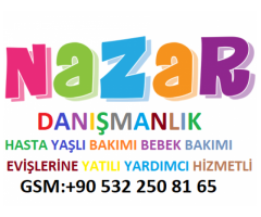 küçükçekmece,de yaşlı bakıcısı,hasta bakıcısı,yatalak,felçli hastaya bakıcı,yardımcı.0 532 250 81 65