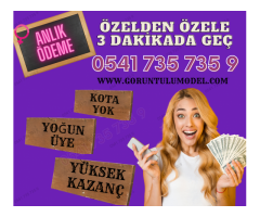 SAATTE 120 TL / 300 TL | BAYAN GÖRÜNTÜLÜ SOHBET OPERATÖRÜ | 0541 735 735 9