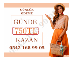 GÜNLÜK ÖDEME-GÜNDE 750TL KAZANÇ-GÖRÜNTÜLÜ SOHBET OPERATÖRÜ!!! HEMEN BAŞLA HEMEN KAZAN