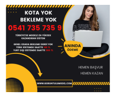 Pazartesiyi Bekleme ! Hemen Başvur! Hemen Çalış! Paranı Hemen AL! Görüntülü Model İlanı