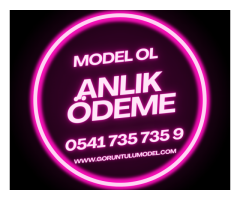 Anlık Ödeme | Saatte 150 TL | Bayan Yayıncı Model İş İlanı - 0541 735 735 9