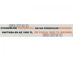 Sohbet Operatörleri Aranıyor (Bayan) Sohbet operatörü - saatte 100 tl!