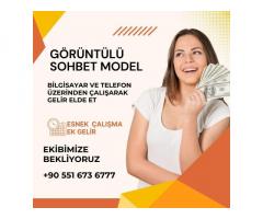 GÖRÜNTÜLÜ SOHBET MODELİ ESNEK ÇALIŞMA YÜKSEK GELİR POTANSİYELİ EĞLENCELİ VE DİNAMİK ÇALIŞMA ORTAMI