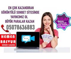 Görüntülü sohbet sitesinde çalışmak