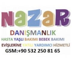 Adapazarı hasta bakıcı Adapazarı yaşlı bakıcısı Adapazarı’nda yatılı yardımcı