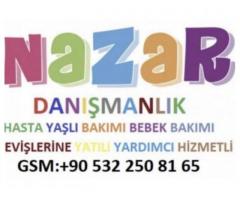 Pınarhisar’da hasta bakıcı arıyorum Pınarhisar’da yatılı bakıcı