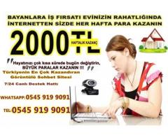 SOHBET SİTELERİNDE ÇALIŞMA İMKANI