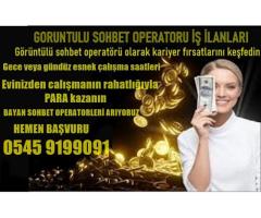 Görüntülü sohbet operatörü-ilanları