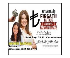 Görüntülü Sohbet İş Bayanlara Saati 31 TL Ödeme